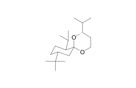 3'-Tert-butyl-6,6'-diisopropylspiro[dioxalane-2,1'-cyclohexane]