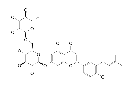 3'-PRENYL-APIGENINE-7-O-RUTINOSIDE
