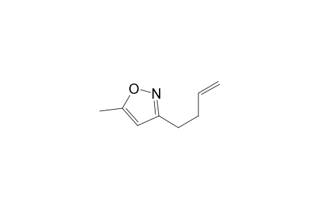 Isoxazole, 3-(3-butenyl)-5-methyl-