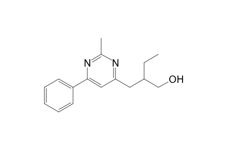 2-(2-Methyl-6-phenylpyrimidin-4-ylmethyl)butan-1-ol