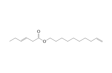 Dec-9-enyl (E)-hex-3-enoate