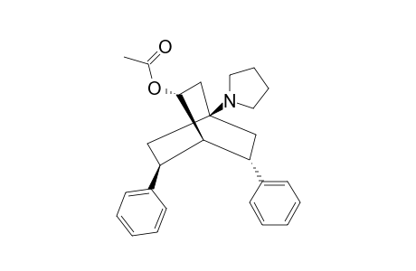 (2-SR,6-RS,7-RS)-(+/-)-6,7-DIPHENYL-4-PYRROLIDINOBICYCLO-[2.2.2]-OCTAN-2-YL_ACETATE