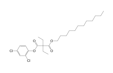 Diethylmalonic acid, 2,4-dichlorophenyl dodecyl ester