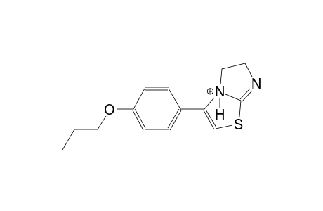 3-(4-propoxyphenyl)-5,6-dihydroimidazo[2,1-b][1,3]thiazol-4-ium