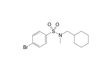 4-Bromo-N-(cyclohexylmethyl)-N-methylbenzenesulfonamide