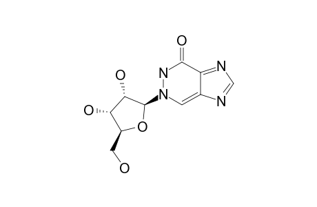 ANION_OF_6-BETA-D-RIBOFURANOSYL-IMIDAZO-[4.5-D]-PYRIDAZIN-4(5H)-ONE