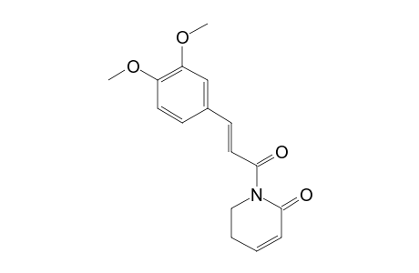 N-(3,4-DIMETHOXYCINNAMOYL)-DELTA-(3)-PARIDIN-2-ONE