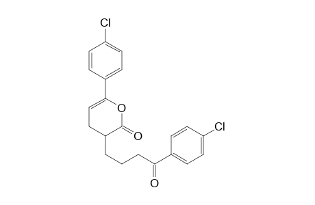6-(4-Chlorophenyl)-3-(4-(4-chlorophenyl)-4-oxobutyl)-3,4-dihydro-2H-pyran-2-one