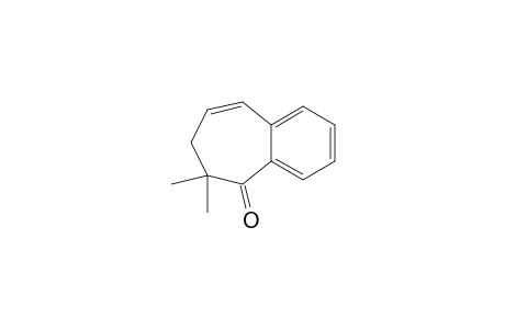 5H-Benzocyclohepten-5-one, 6,7-dihydro-6,6-dimethyl-