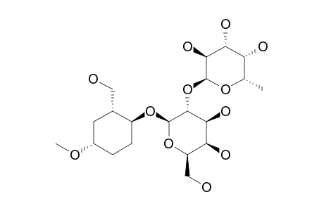 (1S,4S,5R)-5-C-HYDROXYMETHYL-1-METHOXYCYCLOHEX-4-YL-2-O-(ALPHA-L-FUCOPYRANOSYL)-BETA-D-GALACTOPYRANOSIDE