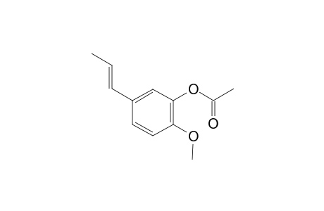 2-Methoxy-5-[1-propenyl]phenyl acetate