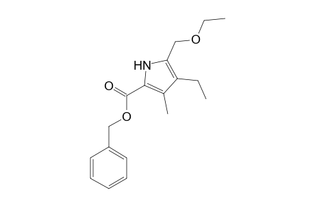 Benzyl 5-ethoxymethyl-4-ethyl-3-methyl-2-carboxylate