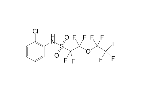 N-(5'-Iodo-3'-oxaoctafluoropentylsulfonyl)-2-chloroaniline