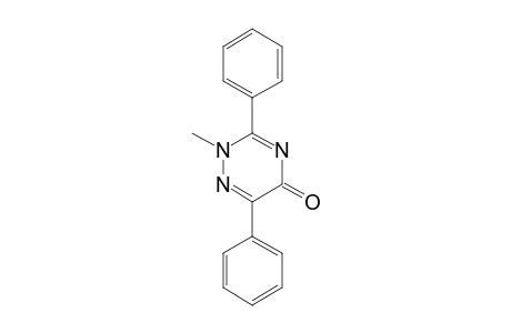 2-METHYL-3,6-DIPHENYL-1,2,4-TRIAZIN-5(2H)-ONE