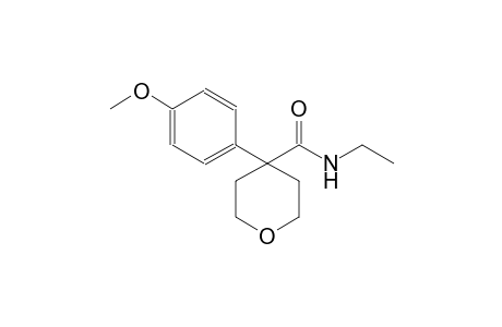 N-ethyl-4-(4-methoxyphenyl)tetrahydro-2H-pyran-4-carboxamide