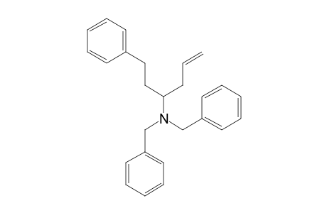 3-DIBENZYLAMINO-1-PHENYLHEX-5-ENE