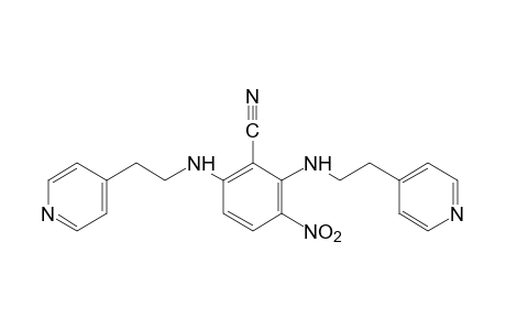 2,6-bis{[2-(4-pyridyl)ethyl]amino]-3-nitrobenzonitrile