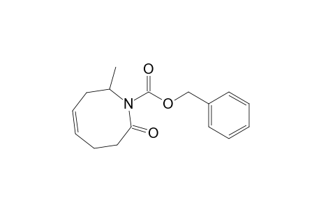 (4Z)-2-methyl-8-oxo-2,3,6,7-tetrahydroazocine-1-carboxylic acid (phenylmethyl) ester