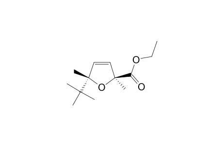 Ethyl 5-t-butyl-2,5-dimethyl-2,5-dihydrofurancarboxylate