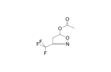 3-TRIFLUOROMETHYL-5-ACETOXYISOXAZOLINE-2