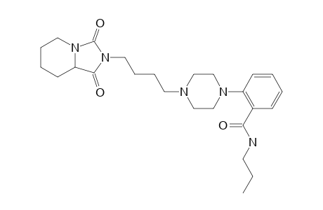 2-[4-[4-(ORTHO-(PROPYLCARBAMOYL)-PHENYL)-PIPERAZIN-1-YL]-BUTYL]-1,3-DIOXOPERHYDRO-IMIDAZO-[1,5-A]-PYRIDINE