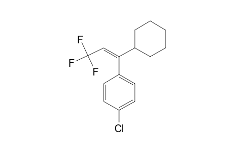 (Z)-1-(4-CHLOROPHENYL)-1-CYCLOHEXYL-3,3,3-TRIFLUOROPROPENE