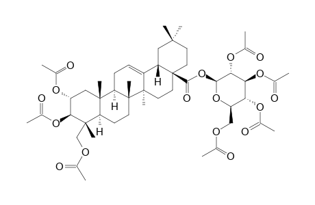 2-ALPHA,3-BETA,23-TRIACETOXY-OLEAN-12-EN-28-OIC-ACID-BETA-D-(2,3,4,6-TETRAACETYL)-GLUCOPYRANOSYLESTER