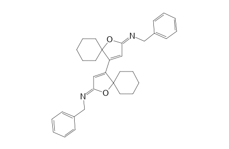 (Z)-2,2'-Bis(benzylimino)-[4,4']bi[1-oxaspiro[4.5]dec-3-enyl]