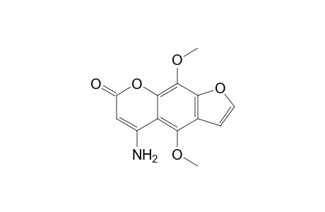 5-Amino-4,9-dimethoxy-7-furo[3,2-g][1]benzopyranone