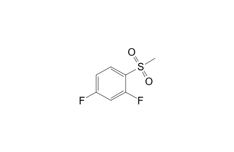 2,4-bis(fluoranyl)-1-methylsulfonyl-benzene