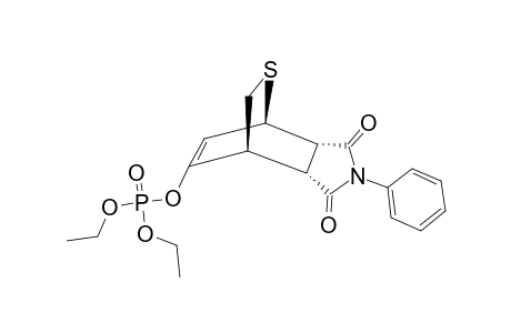 (1R*,4R*,5R*,6S*)-8-DIETHYLPHOSPHORYLOXY-N-PHENYL-2-THIABICYCLO-[2.2.2]-OCT-7-ENE-5,6-DICARBOXILIC-ACID-IMIDE