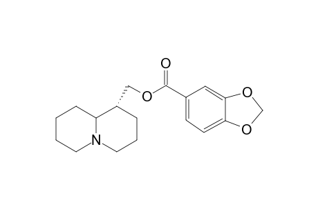 Octahydro-2H-quinolizin-1-ylmethyl 1,3-benzodioxole-5-carboxylate