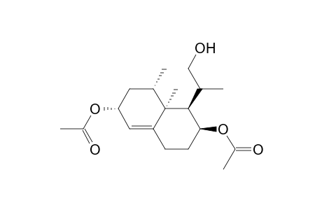 1-Naphthaleneethanol, 2,6-bis(acetyloxy)-1,2,3,4,6,7,8,8a-octahydro-.beta.,8,8a-trimethyl-, [1R-[1.alpha.(R*),2.alpha.,6.beta.,8.beta.,8a.beta.]]-