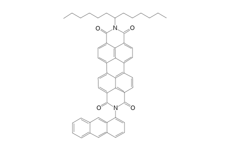 N-(1-Hexylheptyl)-N'-(1-anthracenyl)perylene-3,4:9,10-tetracarboxylic bisimide
