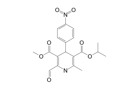 ISOPROPYL-2-FORMYL-3-METHOXYCARBONYL-6-METHYL-4-(4-NITROPHENYL)-1,4-DIHYDROPYRIDINE-5-CARBOXYLATE