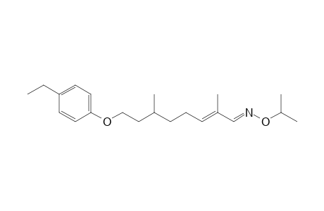 8-(4-Ethylphenoxy)-1-(isopropoxyimino)-2,6-dimethyl-2-octene