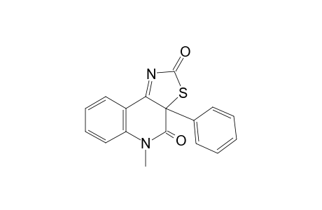 5-Methyl-3a-phenyl-thiazolo[5,4-c]quinoline-2,4-dione