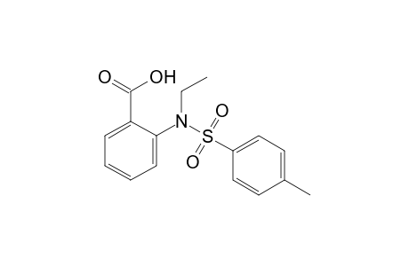 N-ethyl-N-(p-tolylsulfonyl)anthranilic acid