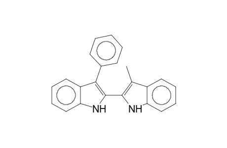 1H-Indole, 3-Phenyl-2-(3'-methyl-1H-indol-2'-yl)-