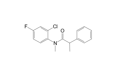 N-(2-Chloro-4-fluorophenyl)-N-methyl-2-phenylpropanoic acid amide