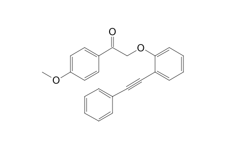 1-(4-Methoxyphenyl)-2-(2-phenylethynylphenoxy)-ethanone