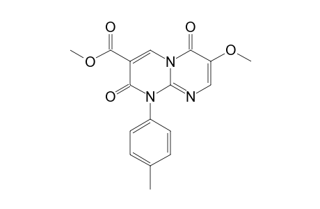 7-Methoxy-3-methoxycarbonyl-1-p-tolyl-1H-pyrimido[1,2-a]pyrimidine-2,6-dione