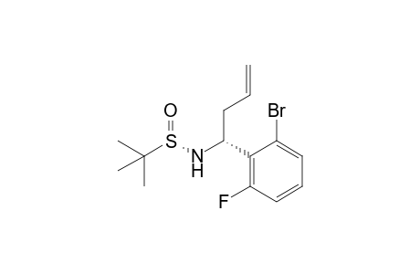 (S(S),1R)-1-(2-Bromo-6-fluorophenyl)-N-(tert-butylsulfinyl)but-3-en-1-amine