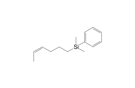 (Z)-hex-4-enyldimethyl(phenyl)silane