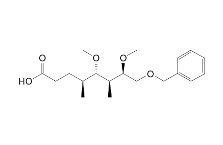 (4S,5S,6S,7R)-5,7-dimethoxy-4,6-dimethyl-8-phenylmethoxy-octanoic acid