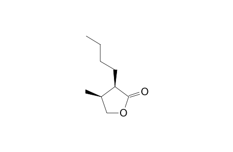 cis-3-Butyl-4-methyldihydrofuran-2(3H)-one