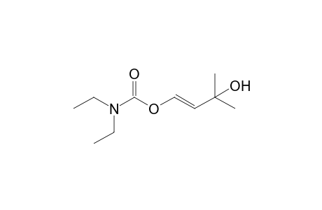 (E)-3-Hydroxy-3-methyl-1-butenyl N,N-diethylcarbamate