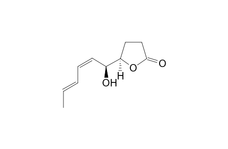 (5R)-5-[(1S,2Z,4E)-1-hydroxyhexa-2,4-dienyl]-2-oxolanone