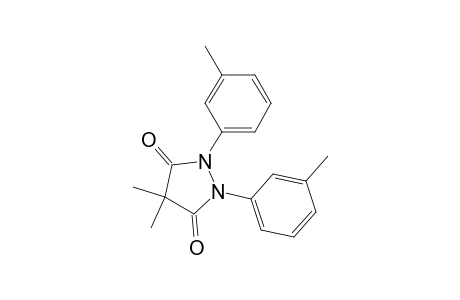 4,4-Dimethyl-1,2-bis(3-methylphenyl)-3,5-pyrazolidiedione