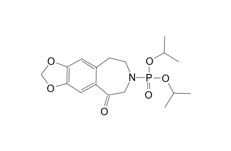 Diisopropyl 5-oxo-5,6,8,9-tetrahydro-7H-[1,3]dioxolo[4,5-H][3]benzazepin-7-ylphosphonate